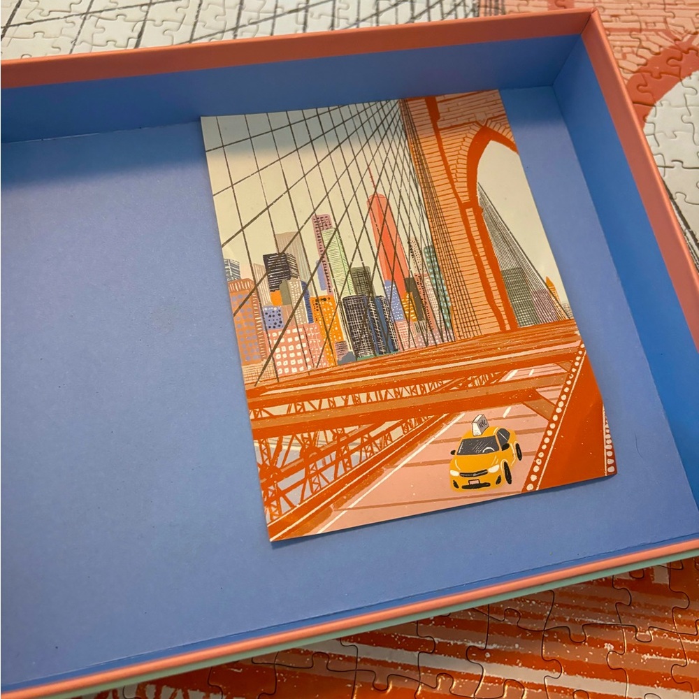 500 piece puzzle 🧩 Brooklyn Bridge 🌉